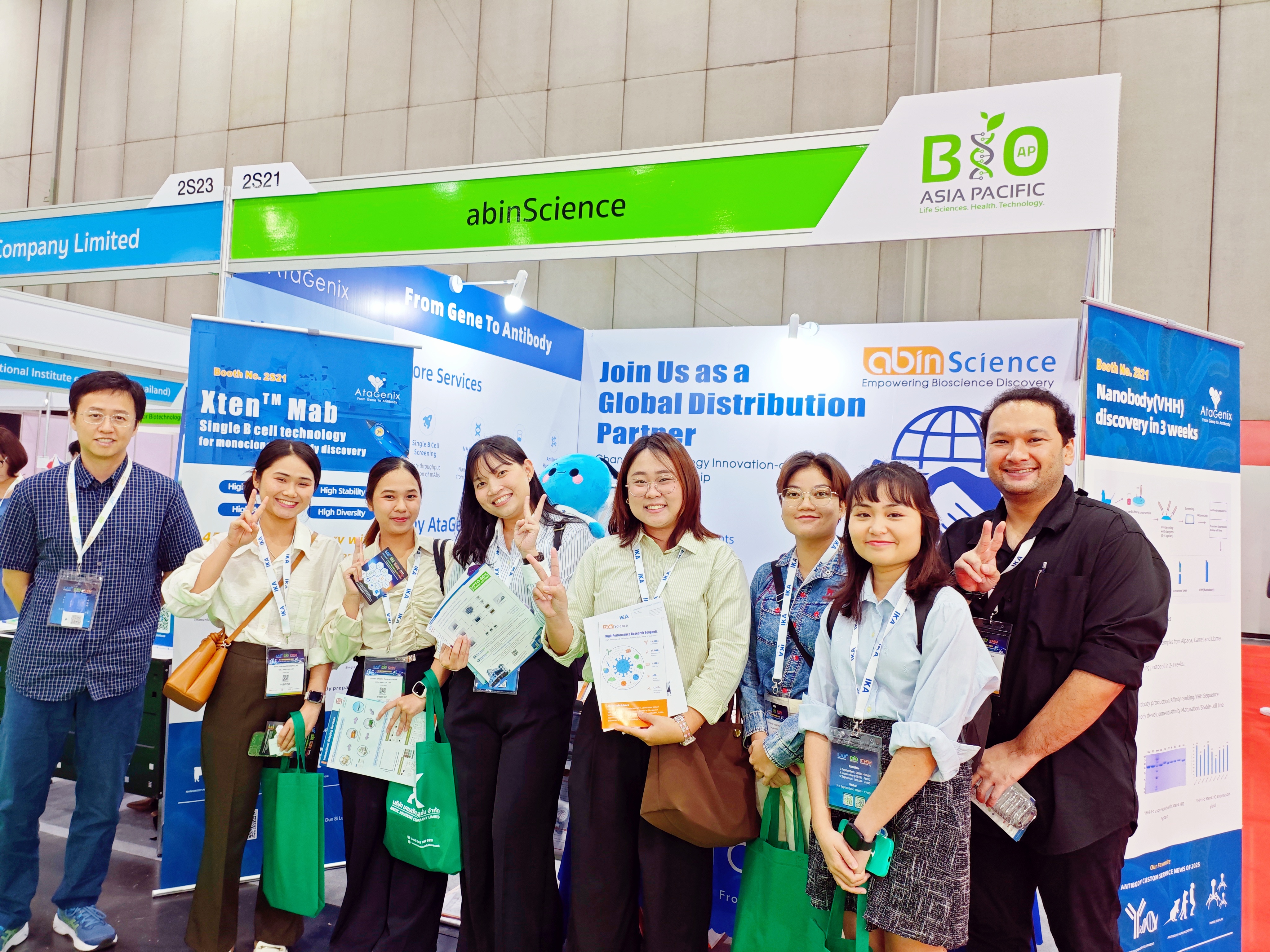 普健生物（AtaGenix）亮相Thailand LAB International 2025：抗體發現與蛋白表達技術引領生物技術創新